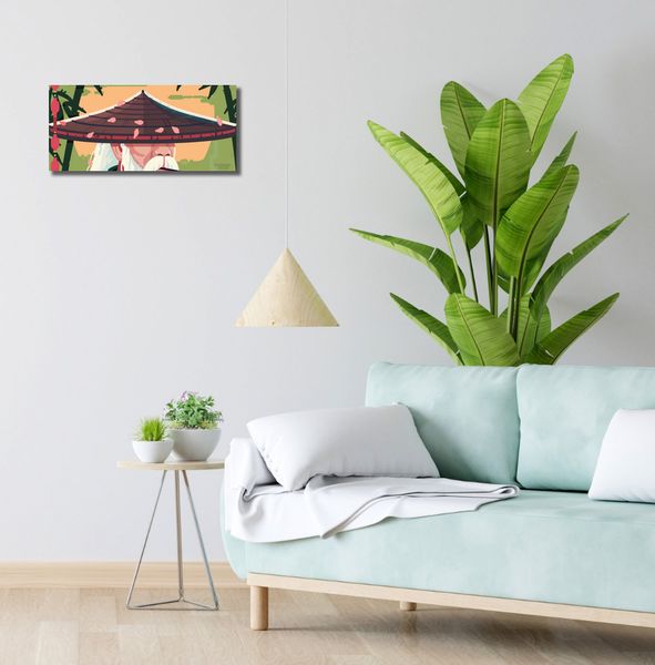Obraz 50x20cm Starszy Dziadzio zdjęcie 2