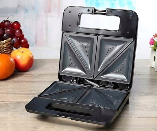 TOSTER OPIEKACZ DO KANAPEK TOSTÓW SANDWICH NIEPRZYWIERAJĄCA POWŁOKA na Arena.pl