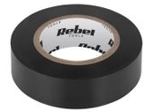 TAŚMA IZOLACYJNA KLEJĄCA REBEL (0,13 MM X 19 MM X 10 YD) CZARNA
