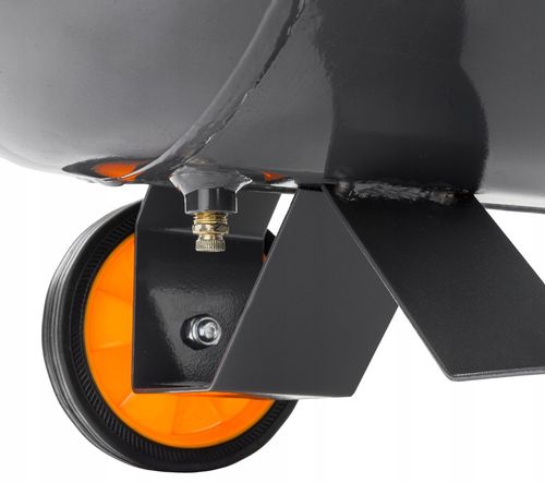 KOMPRESOR BEZOLEJOWY 100L SPRĘŻARKA 8 BAR 580l/min 230V CICHY 79dB 4,1KM na Arena.pl