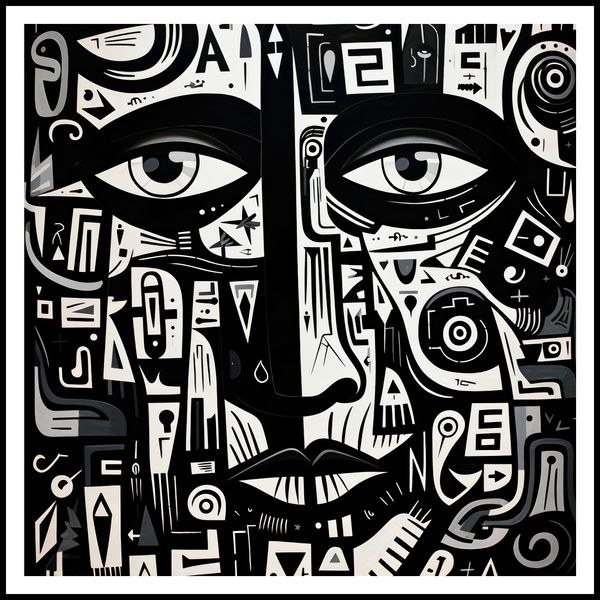 Plakat 90x90cm Labirynt Myśli zdjęcie 3