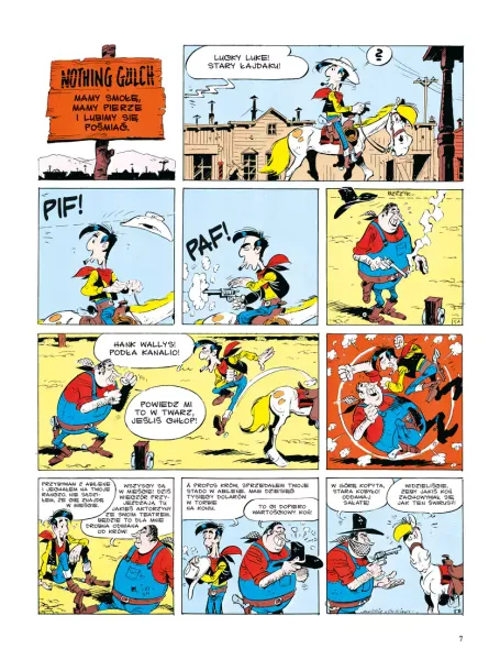 Lucky Luke. Tom 43. Biały jeździec zdjęcie 3