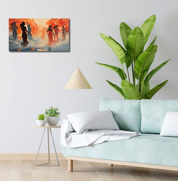 Obraz 60x30cm Taneczny Żar zdjęcie 2