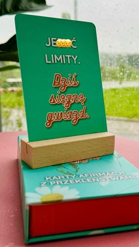 Karty afirmacji z przekleństwami dla dorosłych: Jestem wdzięczna w ch**. na Arena.pl