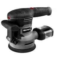 szlifierka mimośrodowa 125/150mm 450w, walizka - t 59g349