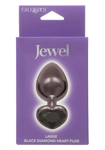 diamond heart plug large black na Arena.pl