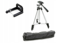 Statyw Fotograficzny Foto Video VLOG 3D 100 cm + Uchwyt na Telefon Smartfon