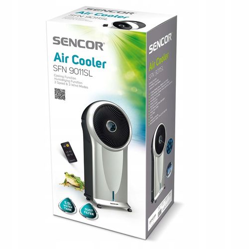 Klimator wentylator z nawilżaczem schładzacz SENCOR 9011 pilot 110W na Arena.pl
