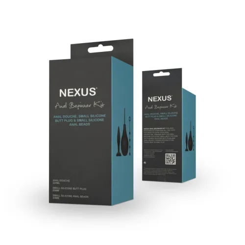 nexus anal beginner kit - zestaw silikonowych akcesoriow startowych na Arena.pl