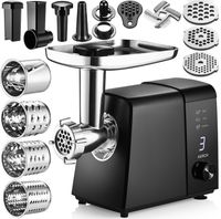 MASZYNKA DO MIELENIA MIĘSA WARZYW KERCH FARGO 2500W SZATKOWNICA