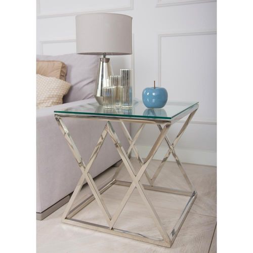 STOLIK KAWOWY TIMANTTI SILVER 55 CM na Arena.pl