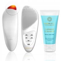 Szczoteczka soniczna do mycia twarzy LUMINEO JMY05 Biały + Żel 100ml