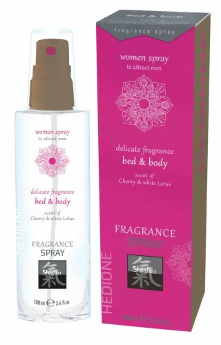 hot pheromone spray cherry & white lotus - zapach do ciała i pościeli 60ml na Arena.pl