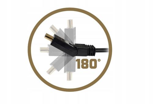 KABEL HDMI ART AL-05 kątowy 1,5m na Arena.pl