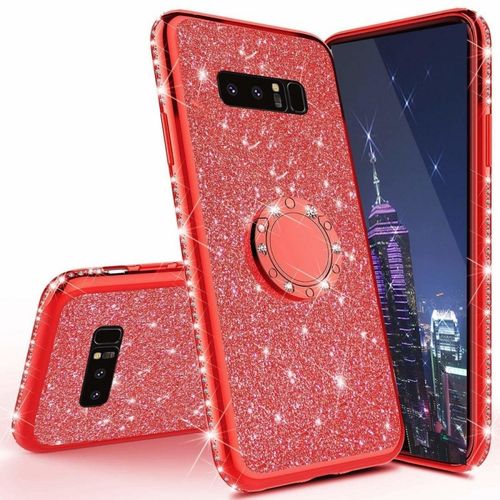 Etui Diamond Ring Case Samsung Galaxy A50 Czerwone na Arena.pl
