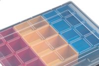 Organizer na pojemniki wewnętrzne 14 części - 370x295x60 mm