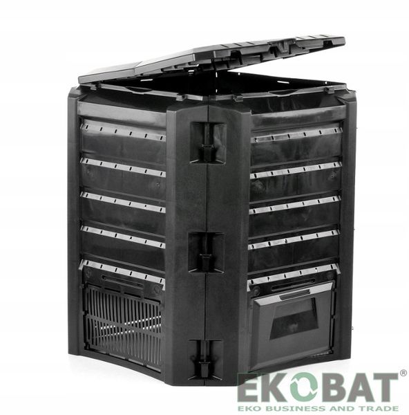 KOMPOSTOWNIK 400L CZARNY POPRAWIONY MODEL zdjęcie 4