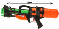 PISTOLET NA WODĘ 45cm DUŻY zabawka dla dzieci na smingusa dyngusa z pompką
