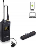 MIKROFON BEZPRZEWODOWY Fulaim V1 do Telefonu PC Złącze USB typ C UHF