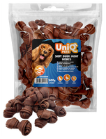 UNIQ PETS Przysmak dla psa kaczka 500g Przekąska miękkie kostki z kaczki