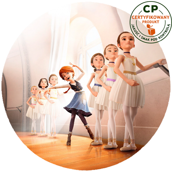 Opłatek na tort Balerina zdjęcie 1