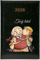 Kalendarz A5 2026 tygodniowy KSIĄŻKOWY na dzień dziadka prezent twój tekst
