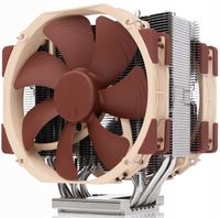 Chłodzenie powietrzne procesora CPU Noctua NH-U14S TR5-SP6 2x 140mm Brązowy