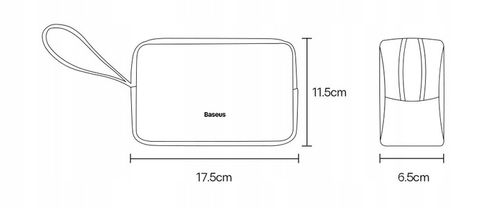 BASEUS SASZETKA TORBA ETUI ORGANIZER PODRÓŻNY WODOODPORNY ELEKTRONIKĘ na Arena.pl