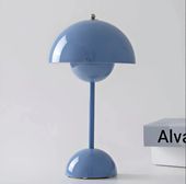 Lampa Stołowa, Skandynawska Lampa LED | Regulowane Światło Dotykowe