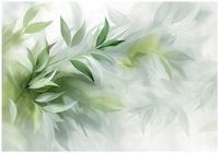 Fototapeta Winylowa Do Sypialni Salonu Liście 368x254