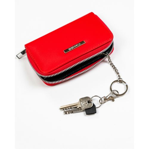 portfel damski w typie piórnika ze skóry ekologicznej - 4u cavaldi na Arena.pl