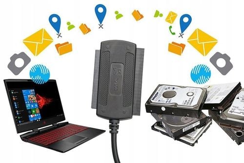 Adapter USB IDE 3,5 2,5 SATA ATA ZASILACZ MOLEX na Arena.pl