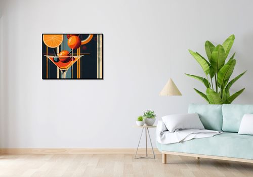 Plakat 80x60cm Koktajl w Stylu na Arena.pl