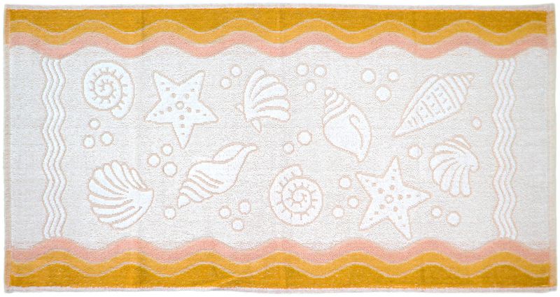 Ręcznik Flora Ocean 50x100 Żółty Greno zdjęcie 1