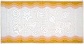 Ręcznik Flora Ocean 50x100 Żółty Greno