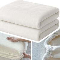 PRZEŚCIERADŁO Z GUMKĄ 160x200 PLUSZOWE POLAROWE MIŚ MIĘKKIE CIEPŁE  BIAŁE