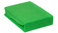 Prześcieradło frotte 160x80 zielone