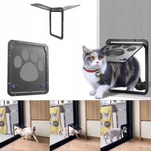 DRZWICZKI TUNEL KLAPKA DO DRZWI DLA KOTA PSA WEJŚCIE FURTKA WAHADŁOWE na Arena.pl