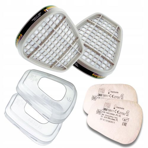 Maska 3M 6200/6300 półmaska M/L do filtrów 6051 6055 6057 6059 6099 6035 na Arena.pl