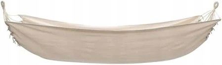 HAMAK OGRODOWY TURYSTYCZNY BOHO MOCNY DWUOSOBOWY 150x260cm TORBA BEŻ na Arena.pl