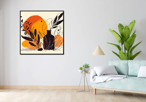 Plakat 100x100cm Jaskrawy Zachód na Arena.pl