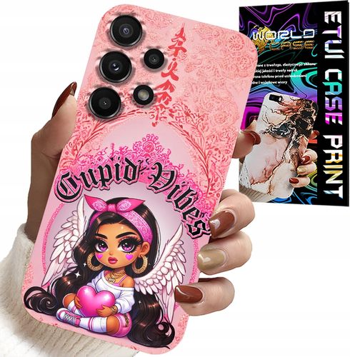 ETUI DO SAMSUNG GALAXY A32 5G - CUPID VIBES Z UROCZĄ ANIOŁKIEM PLECKI na Arena.pl