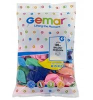 balon g90 pastel mix (100) 8013