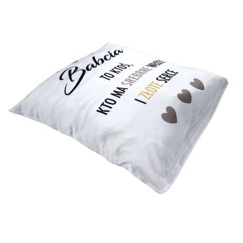 Poduszka Dekoracyjna Satynowa dla Babci na Arena.pl