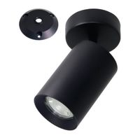 Natynkowa lampa Tore TLS006-BK Zumaline spot metalowa czarna