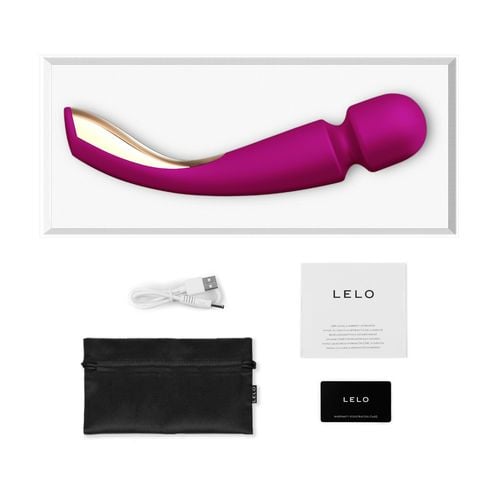 wibrator różdżka smart wand 2 large deep rose lelo na Arena.pl