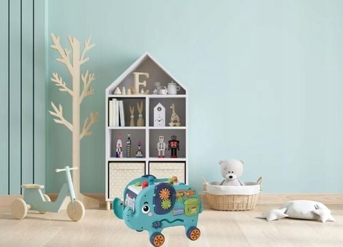 DUŻY SŁONIK UKŁADANKA EDUKACYJNA MONTESSORI WBIJAK ZABAWKA SENSORYCZNA SŁOŃ na Arena.pl