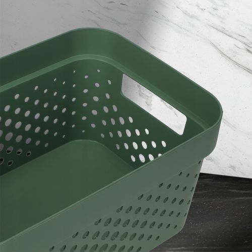 Curver Pojemnik Pudełko Ażurowe Eko 4,5 L Zielony na Arena.pl