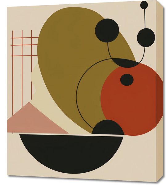 Obraz 60x70cm Geometryczny Balans zdjęcie 1