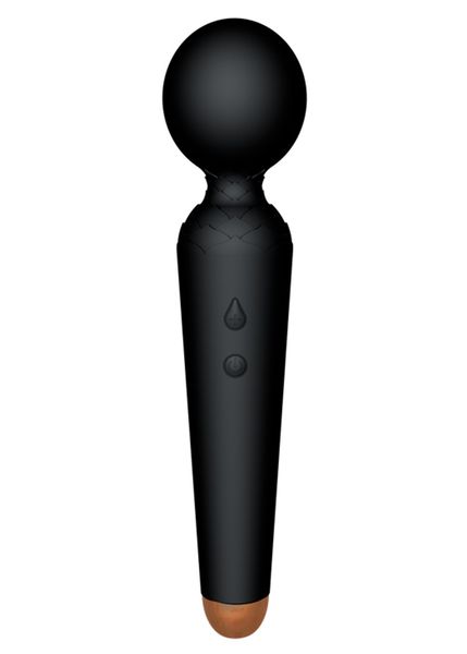 Masażer Silikonowy Power Wand Czarny zdjęcie 1